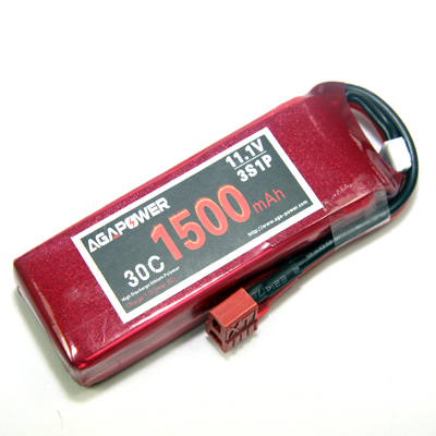 AGA Power 1500mah 11.1v 30c for airplane