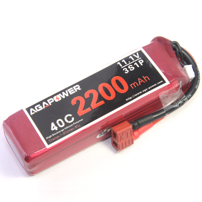 Rechargeable lipo battery 2200mAh 40C 3S