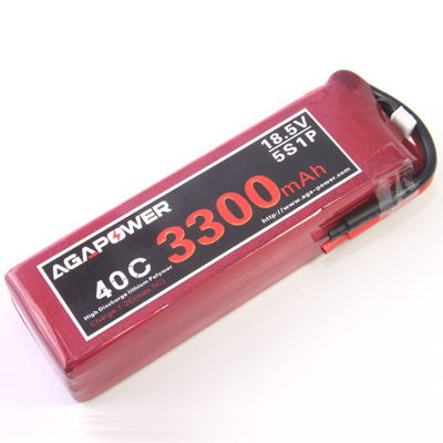 5S 3300mAh RC heli battery