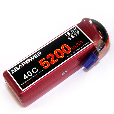 5200mah AGA Power heli lipo battery