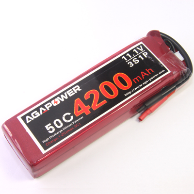 Competition 4200 11.1v 50c Lipo Packs