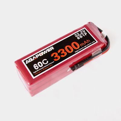 AGA3300/60C-6S 22.2V high rate battery for helis