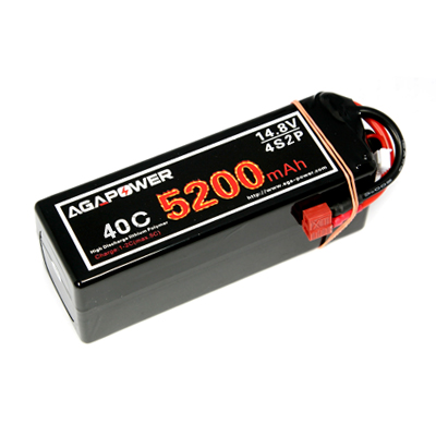 RC CAR LIPO 40c 5200mah 14.8v 2p 